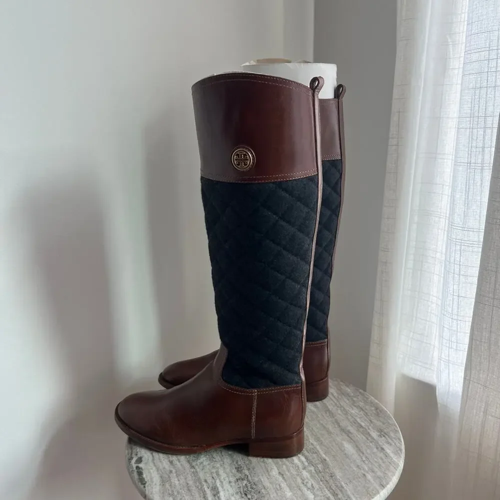 Tory Burch Rosalie Riding‎ Boots size 6.5